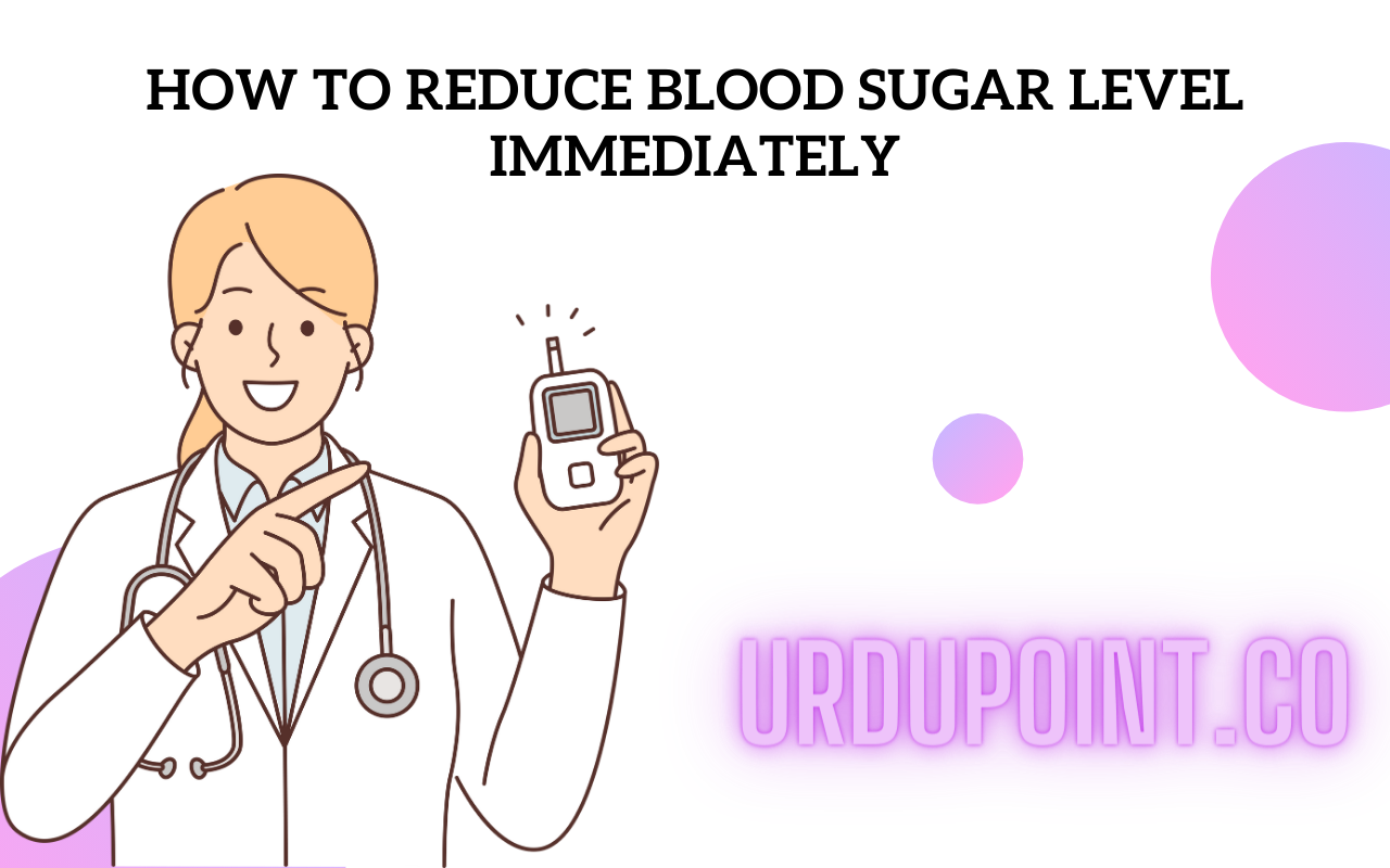 Mastering The Quick Dip: How to Reduce Blood Sugar Level Immediately